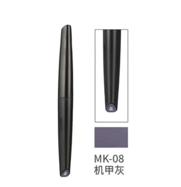 DSPIAE 迪斯派 MK-08 水性軟頭麥克筆 馬克筆 槍灰色