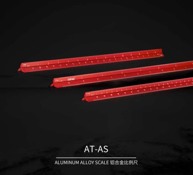 DSPIAE 迪斯派 AT-AS 鋁合金比例尺