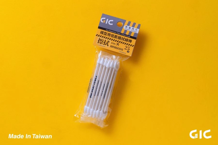 GIC TC-11 低膨脹拭線棒 棉花棒 1入25支 (大)