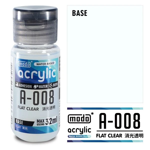 modo摩多製造所 水漆 A-008 消光色 32ml
