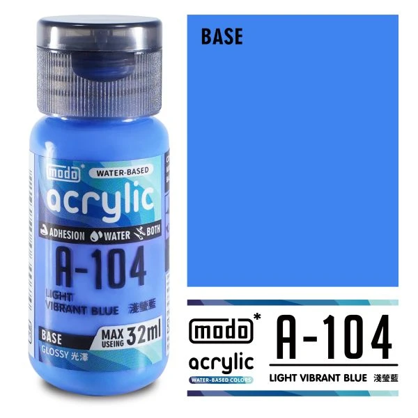 modo摩多製造所 水漆 A-104 淺瑩藍 32ml