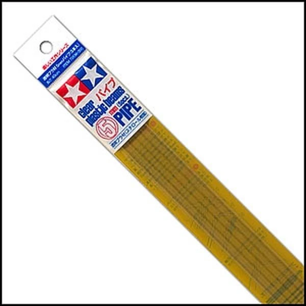 TAMIYA 田宮 透明改造棒 空心管形 5mm/內徑3mm/長40cm（5入）#70136