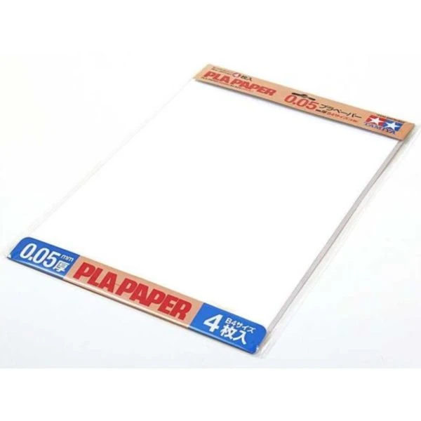 TAMIYA 田宮 改造板 厚0.05mm/B4 (4入) #89976