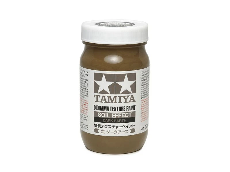 TAMIYA 田宮 情景表現塗料泥（土 深土色）250ml #87121