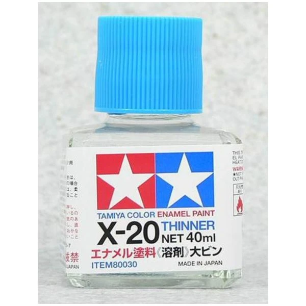 TAMIYA 田宮 X-20 油性琺瑯溶劑 中 40ml #80030