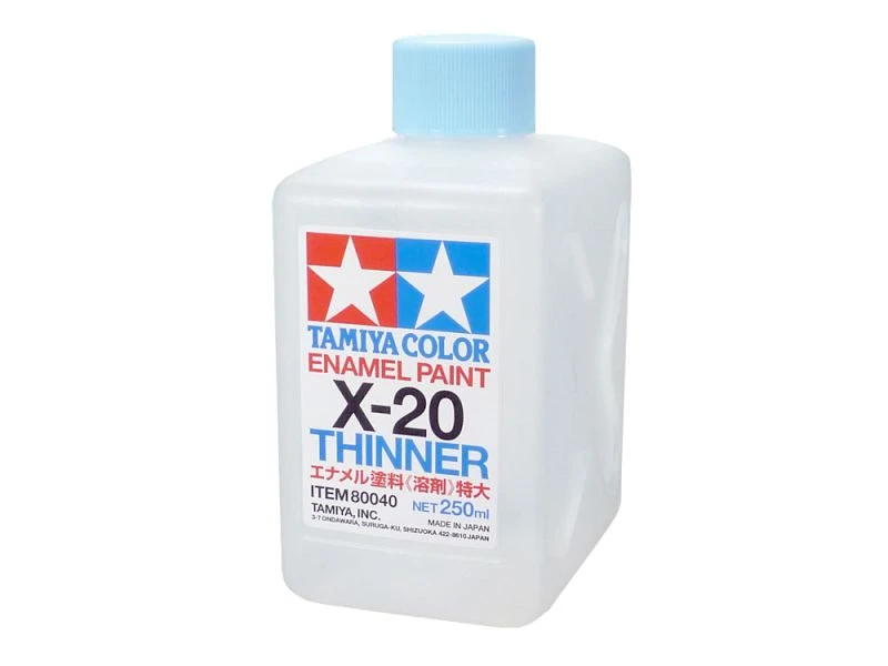 TAMIYA 田宮 X-20 油性琺瑯溶劑 大 250ml #80040