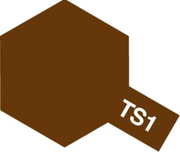 TAMIYA 田宮 噴罐 TS-1 深棕 Red Brown 100ml
