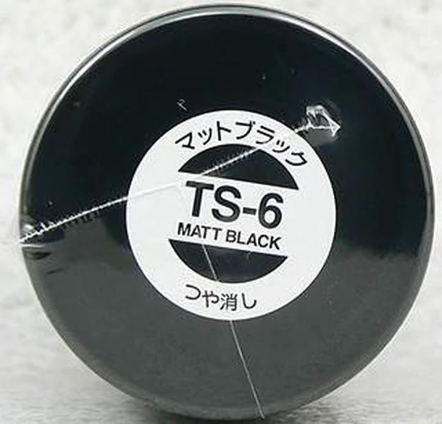 TAMIYA 田宮 噴罐 TS-6 消光黑 Matt Black 100ml