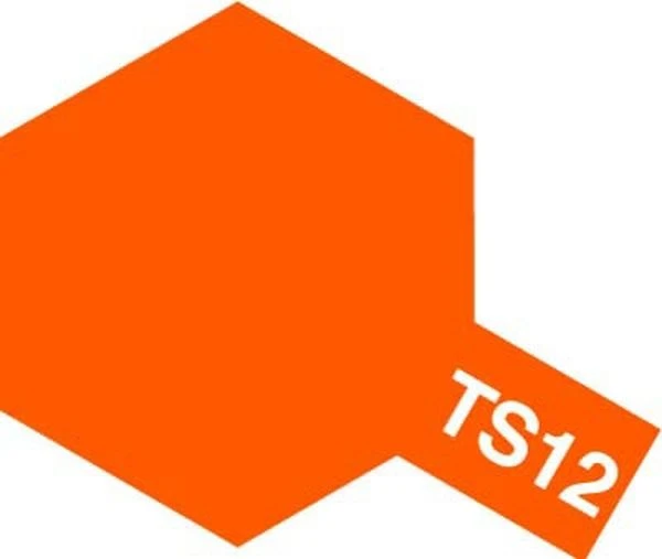 TAMIYA 田宮 噴罐 TS-12 橘 Orange 100ml