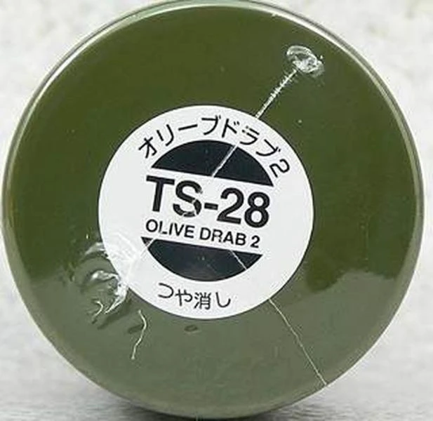 TAMIYA 田宮 噴罐 TS-28 橄欖褐色 2 Olive Drab 2 100ml
