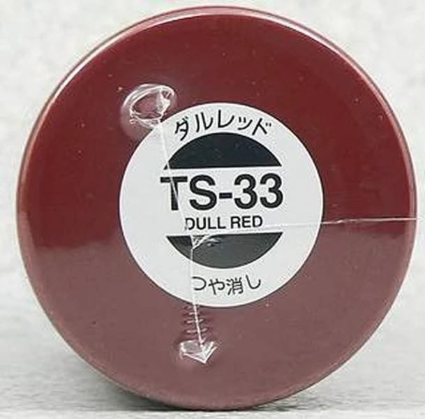 TAMIYA 田宮 噴罐 TS-33 暗紅 Dull Red 100ml