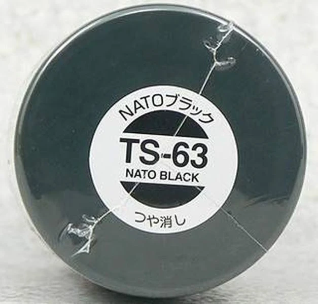 TAMIYA 田宮 噴罐 TS-63 北約迷彩黑 NATO Black 100ml