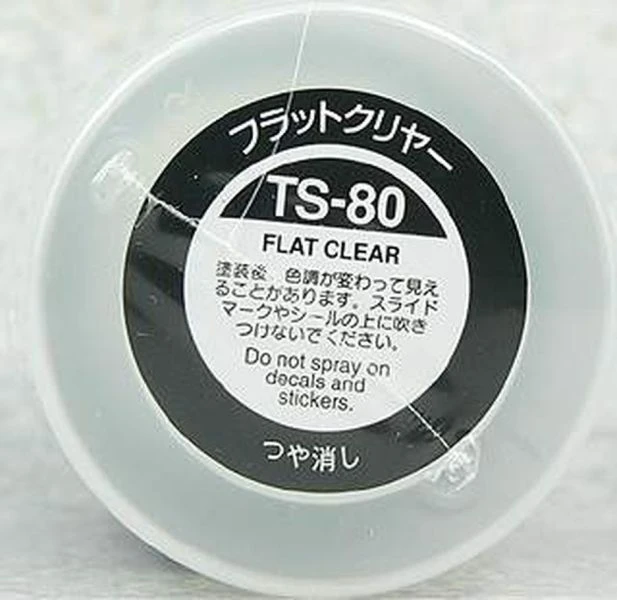 TAMIYA 田宮 噴罐 TS-80 消光透明 Flat Clear 100ml