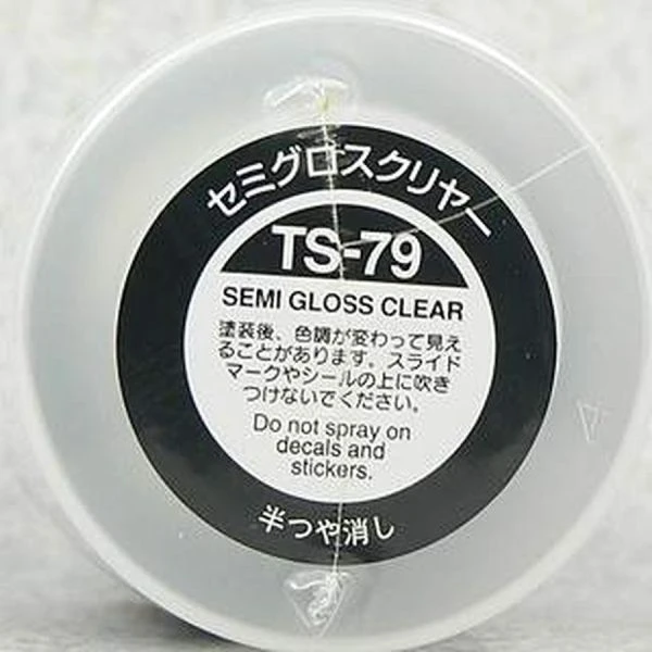 TAMIYA 田宮 噴罐 TS-79 半消光透明 Semi Gloss Clear 100ml