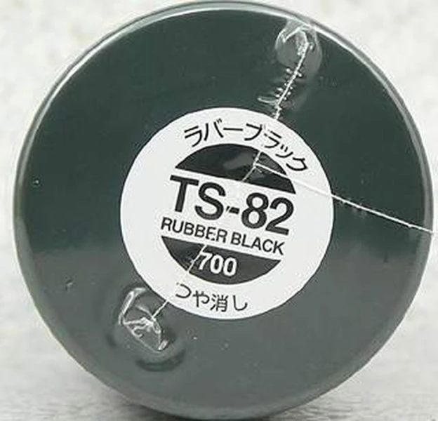 TAMIYA 田宮 噴罐 TS-82 橡膠黑 Rubber Black 100ml