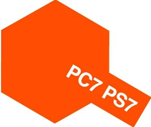 TAMIYA 田宮 噴罐 PS-7 橘 Orange 100ml