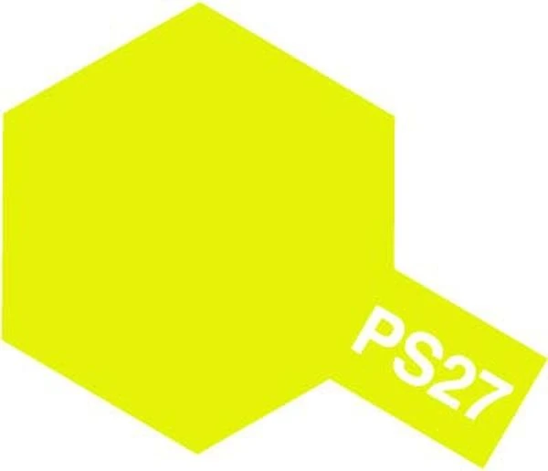 TAMIYA 田宮 噴罐 PS-27 螢光黃 Fluorescent Yellow 100ml