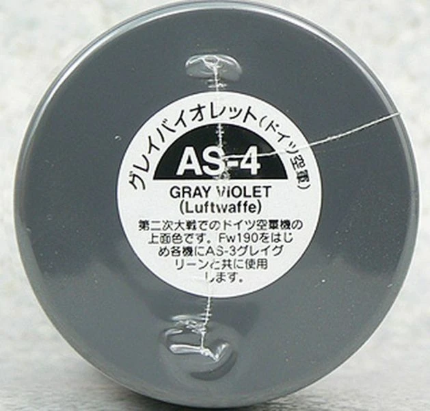 TAMIYA 田宮 噴罐 AS-4 紫灰 Gray Violet (Luftwaffe) 100ml