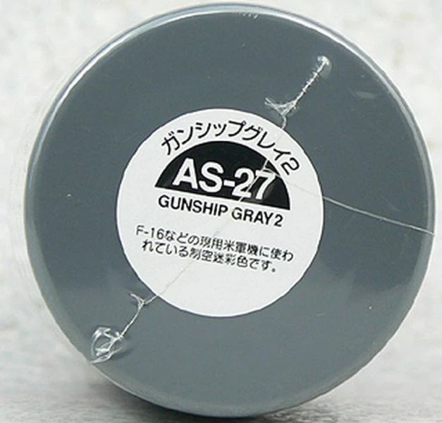 TAMIYA 田宮 噴罐 AS-27 砲艦機灰 Gunship Grey 2 100ml