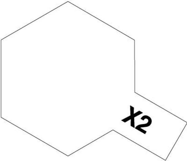 TAMIYA 田宮 水性 X-2 亮光 白色 White 10ml