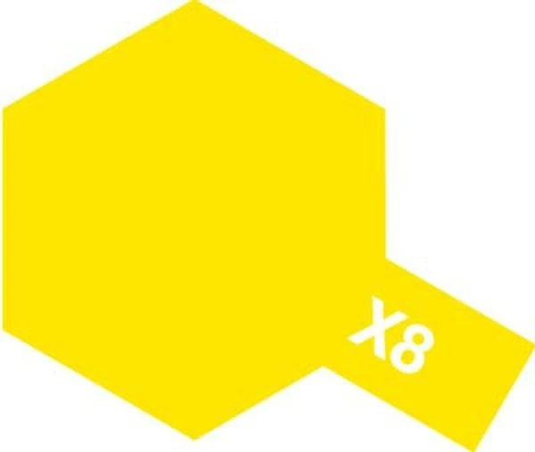 TAMIYA 田宮 水性 X-8 亮光 檸檬黃 Lemon Yellow 10ml