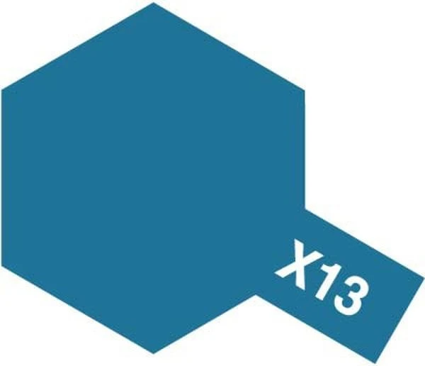 TAMIYA 田宮 水性 X-13 亮光 金屬藍 Metallic Blue 10ml