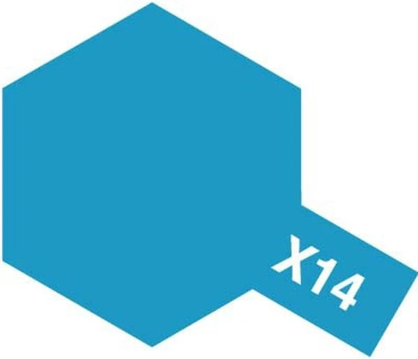 TAMIYA 田宮 水性 X-14 亮光 天空藍 Sky Blue 10ml