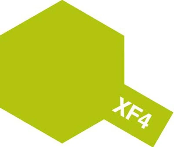 TAMIYA 田宮 水性 XF-4 消光 黃綠色 Yellow Green 10ml