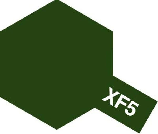 TAMIYA 田宮 水性 XF-5 消光 綠色 Flat Green 10ml