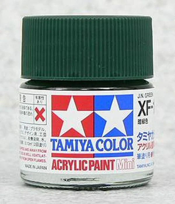 TAMIYA 田宮 水性 XF-11 消光 暗綠色 J.N. Green 10ml