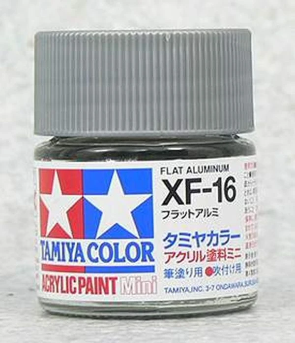 TAMIYA 田宮 水性 XF-16 消光 鋁色 Flat Aluminum 10ml