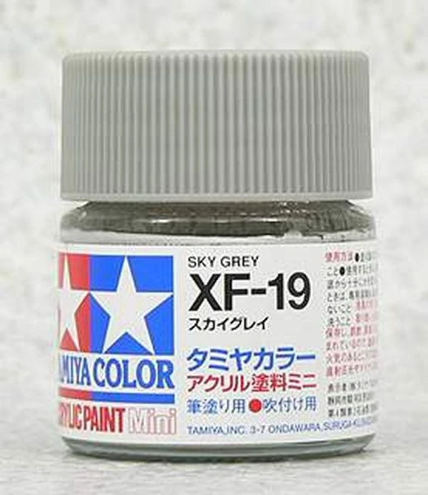 TAMIYA 田宮 水性 XF-19 消光 天空灰 Sky Grey 10ml