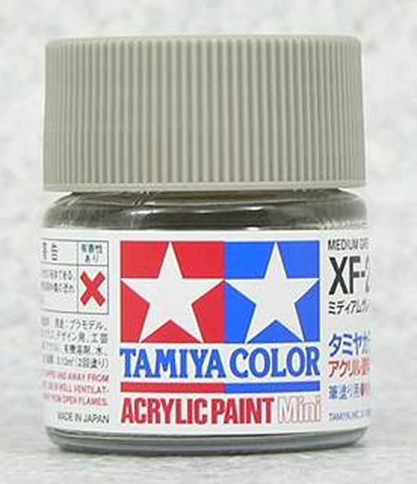 TAMIYA 田宮 水性 XF-20 消光 中灰 Medium Grey 10ml