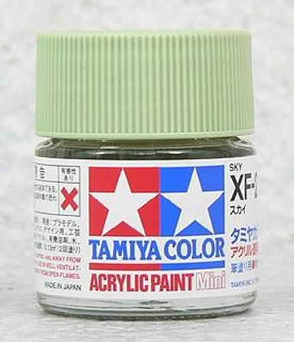 TAMIYA 田宮 水性 XF-21 消光 天空色 Sky 10ml