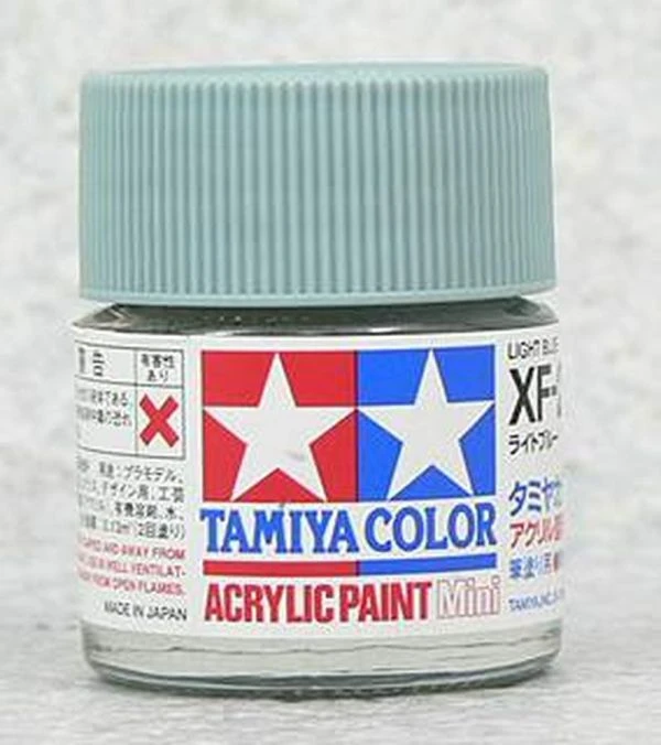 TAMIYA 田宮 水性 XF-23 消光 淺藍 Light Blue 10ml