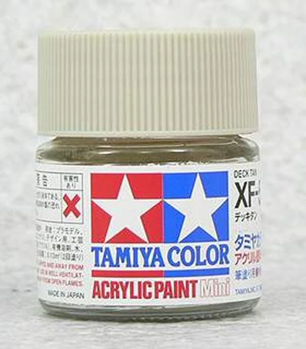 TAMIYA 田宮 水性 XF-55 消光 甲板棕褐色 Deck Tan 10ml