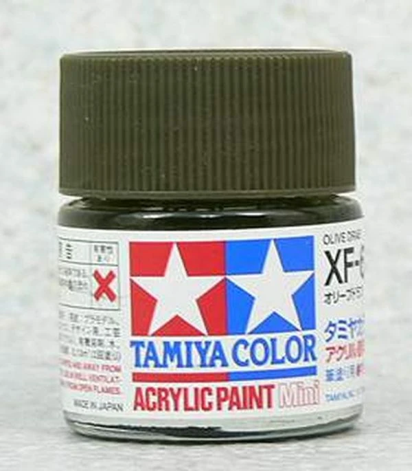 TAMIYA 田宮 水性 XF-62 消光 橄欖褐 Olive Drab 10ml