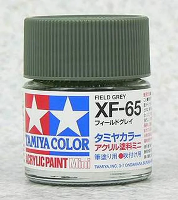 TAMIYA 田宮 水性 XF-65 消光 原野灰 Field Grey 10ml