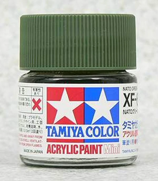 TAMIYA 田宮 水性 XF-67 消光 聯軍綠 Nato Green 10ml