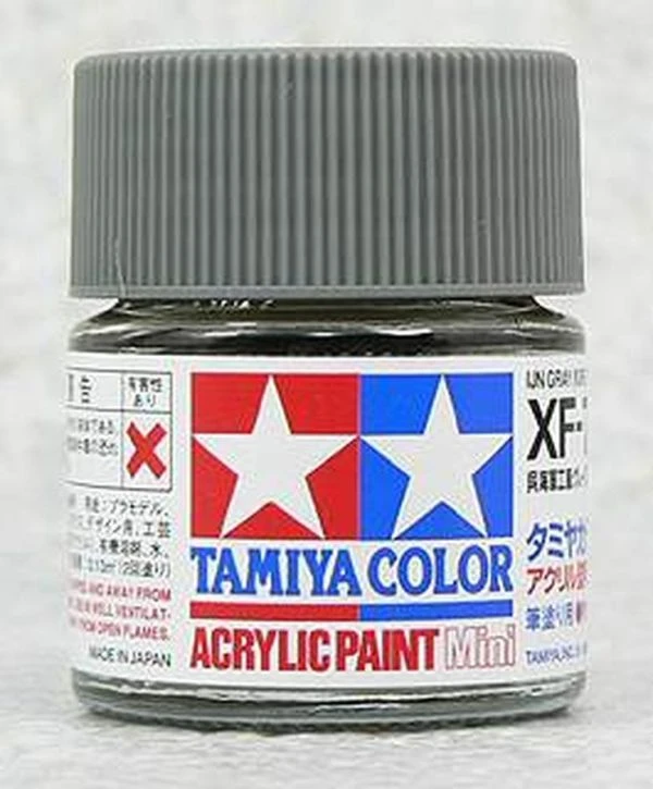 TAMIYA 田宮 水性 XF-75 消光 吳海軍工廠灰 IJN Gray（ Kure Arsenal） 10ml