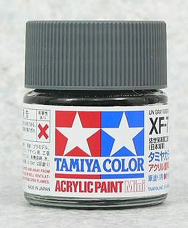 出清特賣 TAMIYA 田宮 水性 XF-77 消光 日本海軍灰色 IJN Gray( Sasebo Arsenal) 10ml