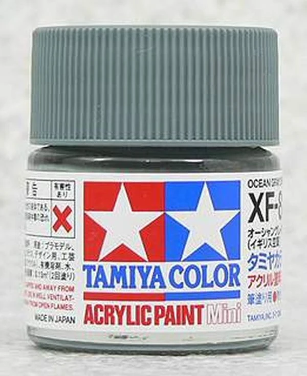 TAMIYA 田宮 水性 XF-82 消光 英國空軍藍灰色 Ocean Gray 2 10ml