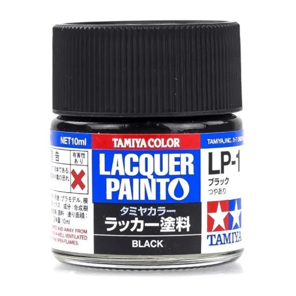 TAMIYA 田宮 硝基 LP-01 亮光 黑 Black 10ml