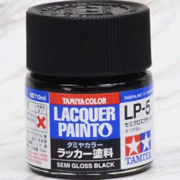 TAMIYA 田宮 硝基 LP-05 半消光 黑 Semi Gloss Black 10ml