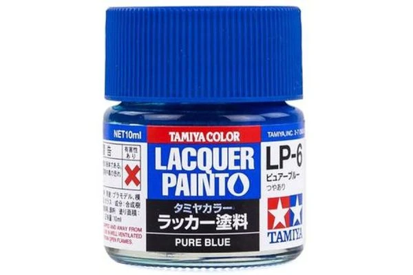 TAMIYA 田宮 硝基 LP-06 亮光 藍 Pure Blue 10ml