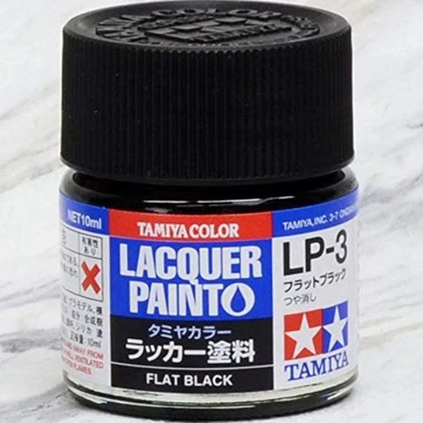 TAMIYA 田宮 硝基 LP-03 消光 黑 Flat Black 10ml