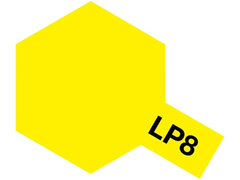 TAMIYA 田宮 硝基 LP-08 亮光 黃 Pure Yellow 10ml