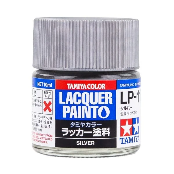 TAMIYA 田宮 硝基 LP-11 金屬亮光 銀 Silver 10ml