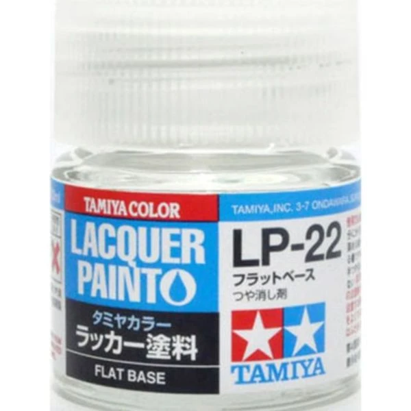 TAMIYA 田宮 硝基 LP-22 消光添加劑 Flat base 10ml