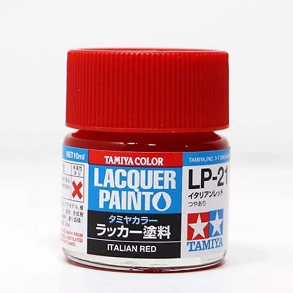 TAMIYA 田宮 硝基 LP-21 亮光 義大利紅 Italian Red 10ml